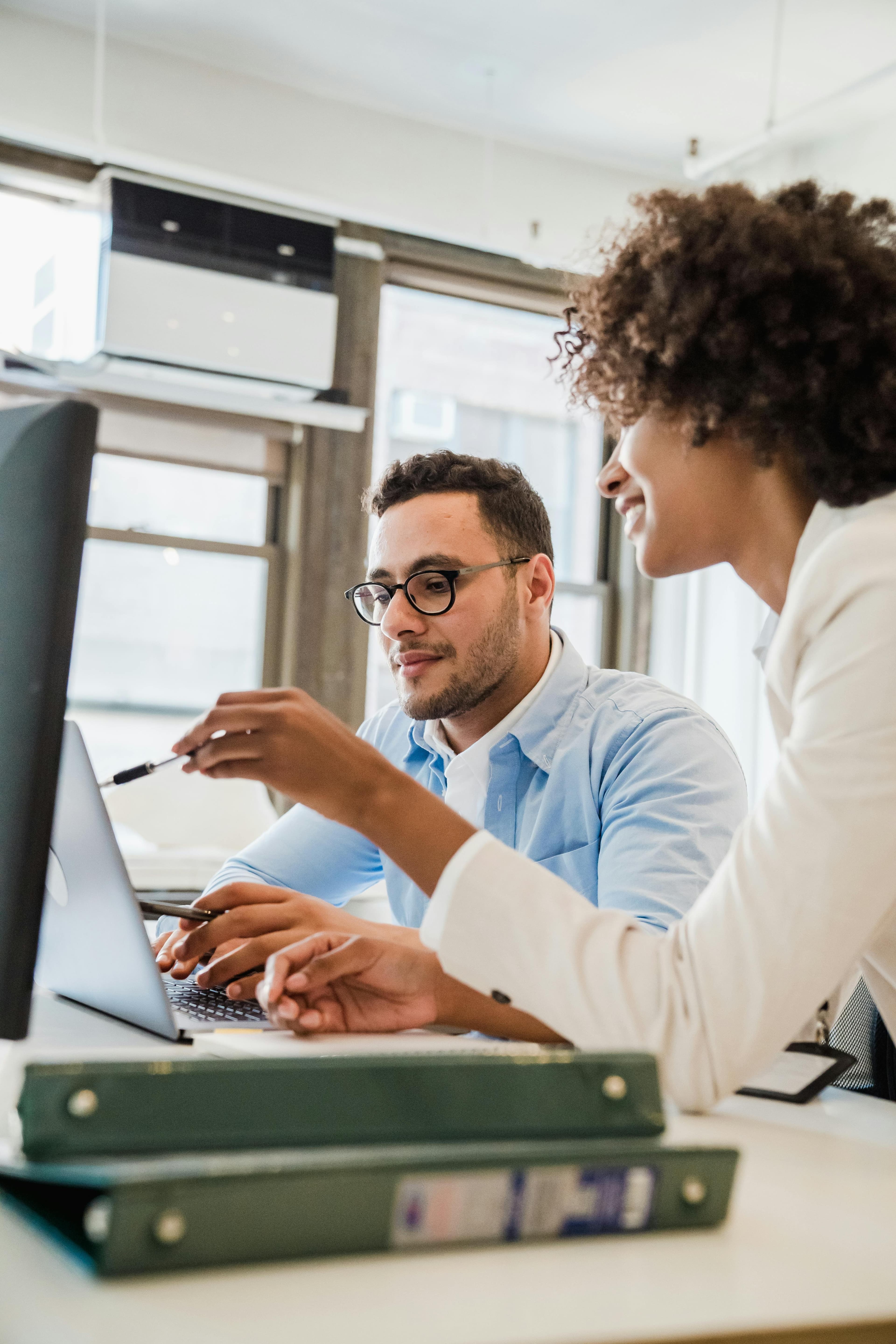 Remote team on a video call